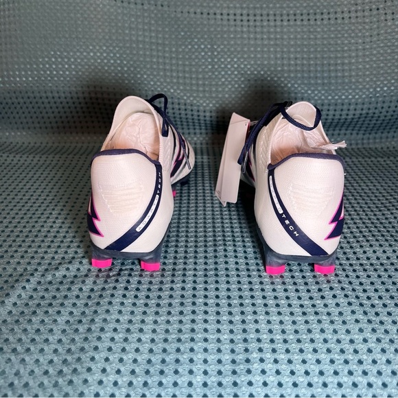 ***NWT*** Lotto Maestro 100 IV Soccer Cleats White & Navy Blue - Picture 4 of 12